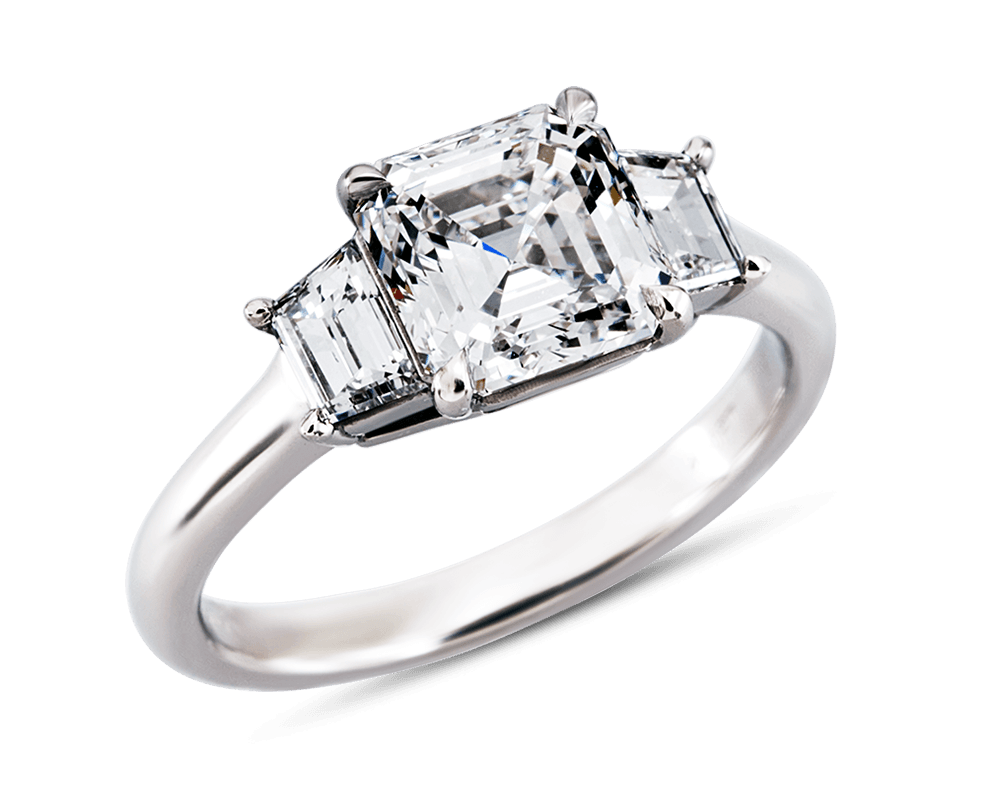 Asscher and Trapezoid Trilogy